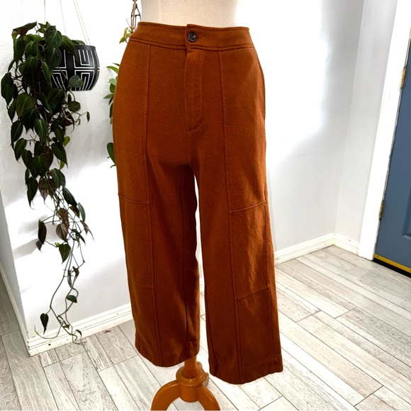 Urban Outfitters Pants - Urban Outfitters Rust Orange Wide-Leg Pants Small